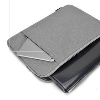 Chống sốc Ipad vải bố siêu dày có lót nhung 13"6 -15"6 inch Ngăn trước Shalla ( túi chống sốc gia rẻ )