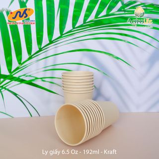 [NHÀ MÁY] [AgroLife] Thùng 1000 ly giấy 6.5oz/192ml/1PE - Đạt chuẩn xuất khẩu