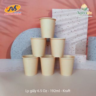[NHÀ MÁY] [AgroLife] Thùng 1000 ly giấy 6.5oz/192ml/1PE - Đạt chuẩn xuất khẩu