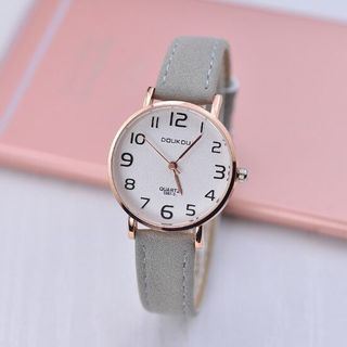 ĐỒNG HỒ NỮ DOUKOU 3367-3 DÂY DA