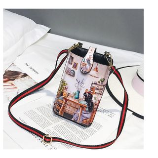 Túi đeo chéo nữ đựng điện thoại Chụp ảnh in hình Kỳ diệu Shalla X32