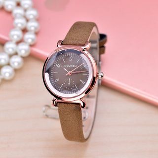 ĐỒNG HỒ NỮ DOUKOU 3407-6 DÂY DA