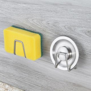 Móc inox treo đồ rửa chén, nắp chậu rửa