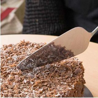 Dao bằng inox 2in1 đa năng cắt và múc bánh kem, bánh pizza