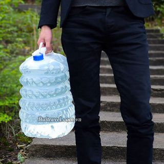 Bình nước dã ngoại gấp gọn 15L