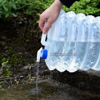 Bình nước dã ngoại gấp gọn 15L