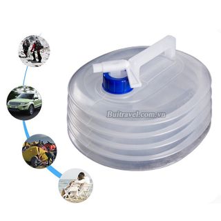 Bình nước dã ngoại gấp gọn 15L