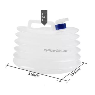 Bình nước dã ngoại gấp gọn 15L