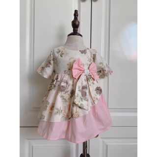 Váy trẻ em chất thô lụa cho bé từ 1 - 8 tuổi