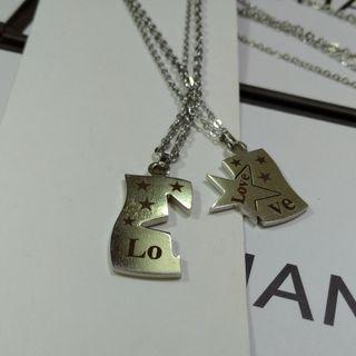 Dây chuyền inox cặpppp