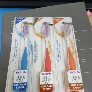 Bàn chải đánh răng người lớn Dr Tooth 2C3 Hàn Quốc