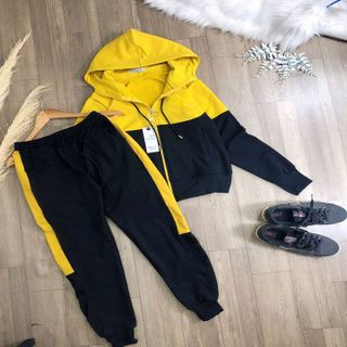 Bộ thể thao nữ phối màu siêu đẹp TT368 DEALHOT