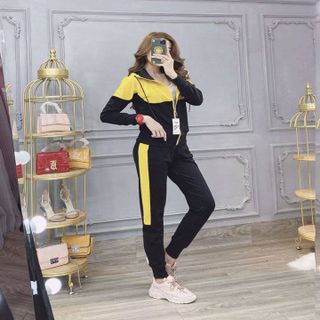 Bộ thể thao nữ phối màu siêu đẹp TT368 DEALHOT