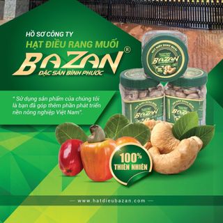 Hạt điều rang muối Bazan - Thương hiệu độc quyền