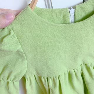 Váy trẻ em xanh nõn chuối - Sỉ váy trẻ em, đầm trẻ em từ 1-8 tuổi
