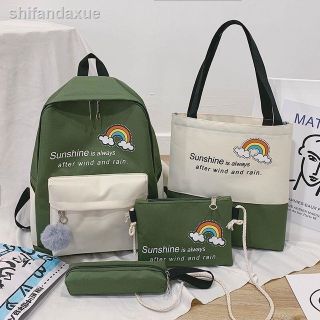 Bộ ba lô túi xách 4 món siêu rẻ 125k