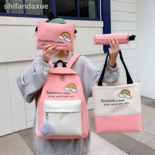 Bộ ba lô túi xách 4 món siêu rẻ 125k