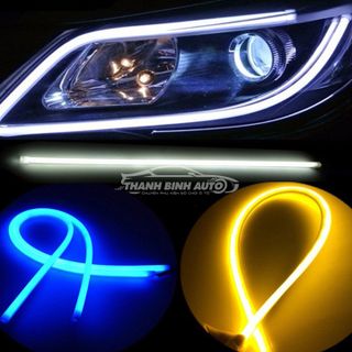 Bộ 2 Đèn Led Mí Ô Tô Tích Hợp Xi Nhan Chạy Đuổi - Có Bảo Hành, Giá Sỉ Lẻ