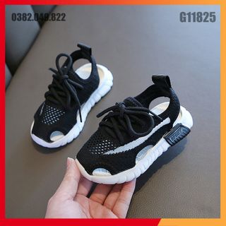 Giày Lưới Màu Đen Siêu Thoáng - Dép Sandal Bé Trai Bé Gái Siêu Mềm Cho Mùa hè Size 26 - 30 - G11825