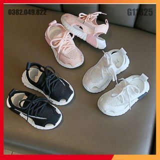Giày Lưới Màu Đen Siêu Thoáng - Dép Sandal Bé Trai Bé Gái Siêu Mềm Cho Mùa hè Size 26 - 30 - G11825