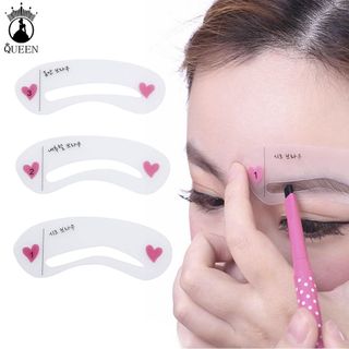 Bộ 3 khuôn kẻ chân mày tiện dụng
