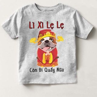 Áo thun trẻ em lì xì lẹ lẹ siêu cute tết 2021