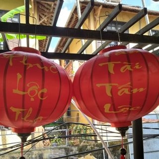 lồng đèn trang trí tết 2021 40cm