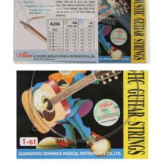 Dây đàn guitar acoustic Alice A206 giá rẻ