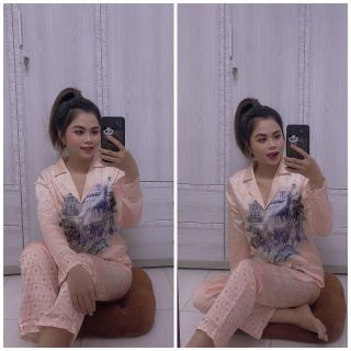 Đồ bộ Pizama satin