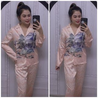 Đồ bộ Pizama satin