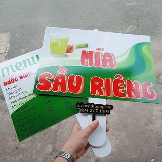 Nhận in bảng hashtag quảng cáo sản phẩm In Bạch Dương