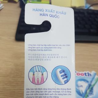 Hàng mẫu - Combo 3 cái Bàn chải đánh răng người lớn Dr Tooth CVA-1 Hàn Quốc