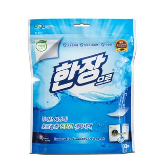 Giấy giặt quần áo Hàn Quốc Han Jang – 1 Túi x30 tờ