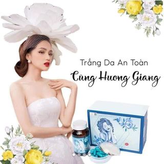 Viên uống trắng da hộp xanh