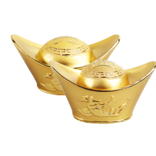 Thỏi vàng tài lộc Phượng Hoàng không đế(đặc 10cm) giá sỉ