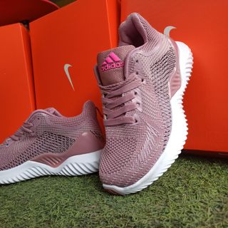 Giày Thể Thao Nữ Alphabounce 2021 - Hồng Trắng - Cực Êm - Keo Thơm - Hàng giá xưởng