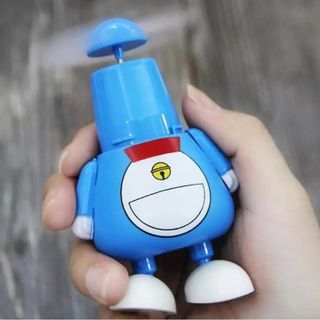 Quạt mini cầm tay sạc usb Doremon
