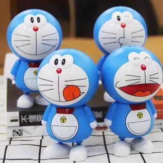 Quạt mini cầm tay sạc usb Doremon