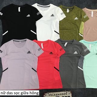 ÁO NỮ NAI THUN XỊN PHỐI CHỮ