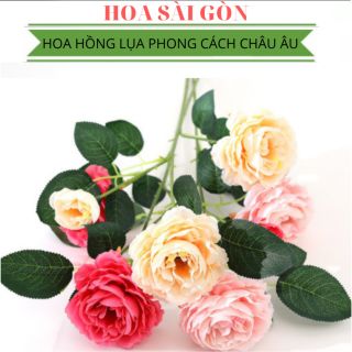 Hoa Hồng Lụa Vải Cao Cấp