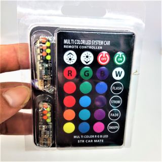CẶP ĐÈN XI NHAN XE MÁY 12 MÀU 3D CÓ KHIỂN NHIỀU CHẾ ĐỘ CỰC HÓT