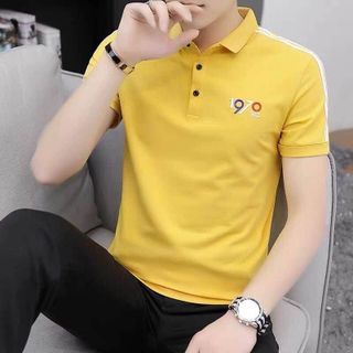 Áo thun nam cổ trụ 4 màu siêu đẹp