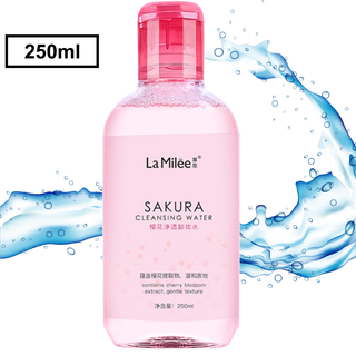 Nước tẩy trang làm sạch sâu nhẹ nhàng LamiLee Cherry Blossom Cleansing Water 250ml