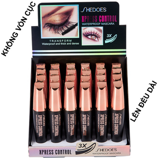 Mascara 4D làm cong mi mảnh mai SHEDOES 13.1ml