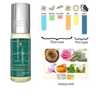 UNISEX_Tinh dầu nước hoa_ SAAT SAFA Al-Rehab ( )