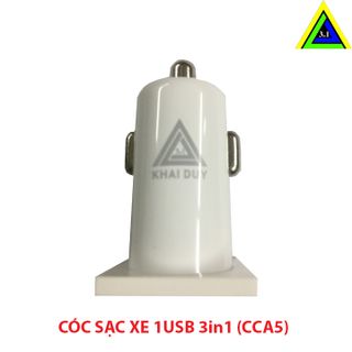 Cóc Sạc Xe Thông Minh 1 USB YC-CCA5 Khai Duy