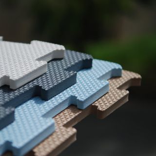 Thảm xốp tập võ - Đơn màu pastel