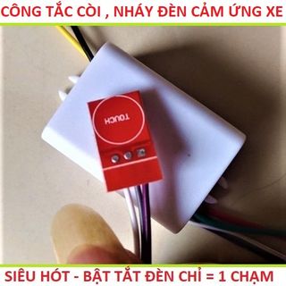 CÔNG TẮC CẢM ỨNG XUYÊN NHỰA ĐÈN XE MÁY , mạch cảm ứng cho xe máy