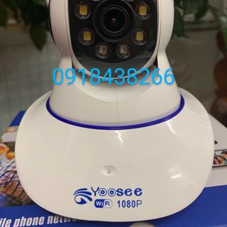 Camera yoosee IP 3 râu Soi ban đêm có màu