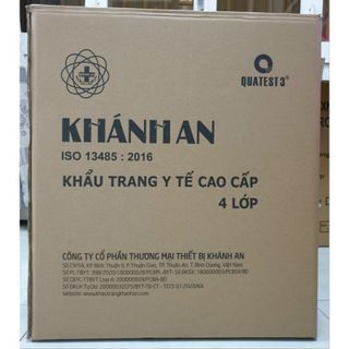 Khẩu trang y tế 4 lớp cao cấp